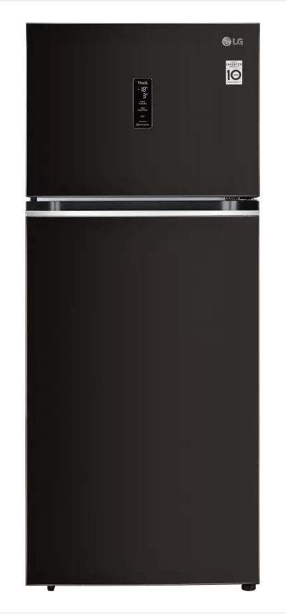 LG 398 L Frost Free Double Door 3 Star Convertible Refrigerator with Smart Inverter with Door Cooling+ Wi-Fi & Hygiene Fresh  (Russet Sheen, GL-T422VRSX)